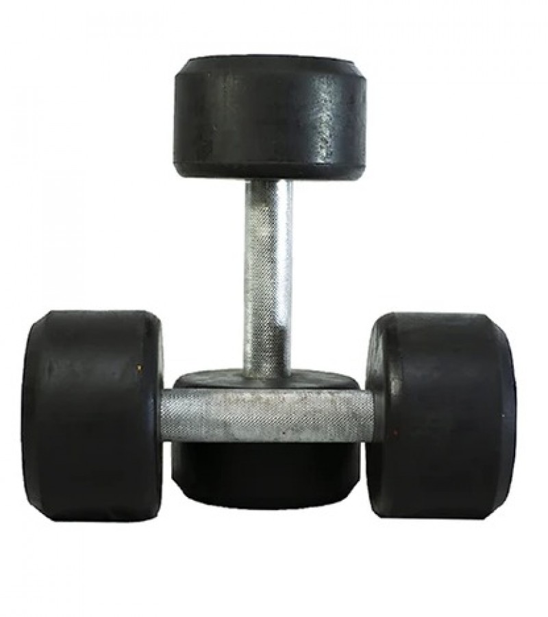 4KG Rubber Dumbbells Pair