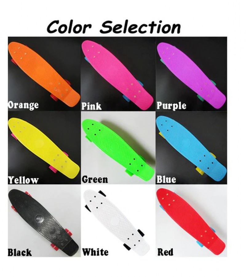 Fiber skateboard 27 inch for boys and girls - Breakproof skate boards
