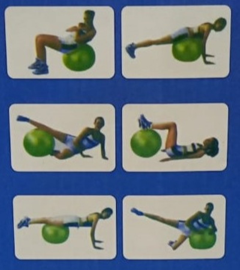 Gymnastic Ball Anti-Burst Gym Ball with Free Pump