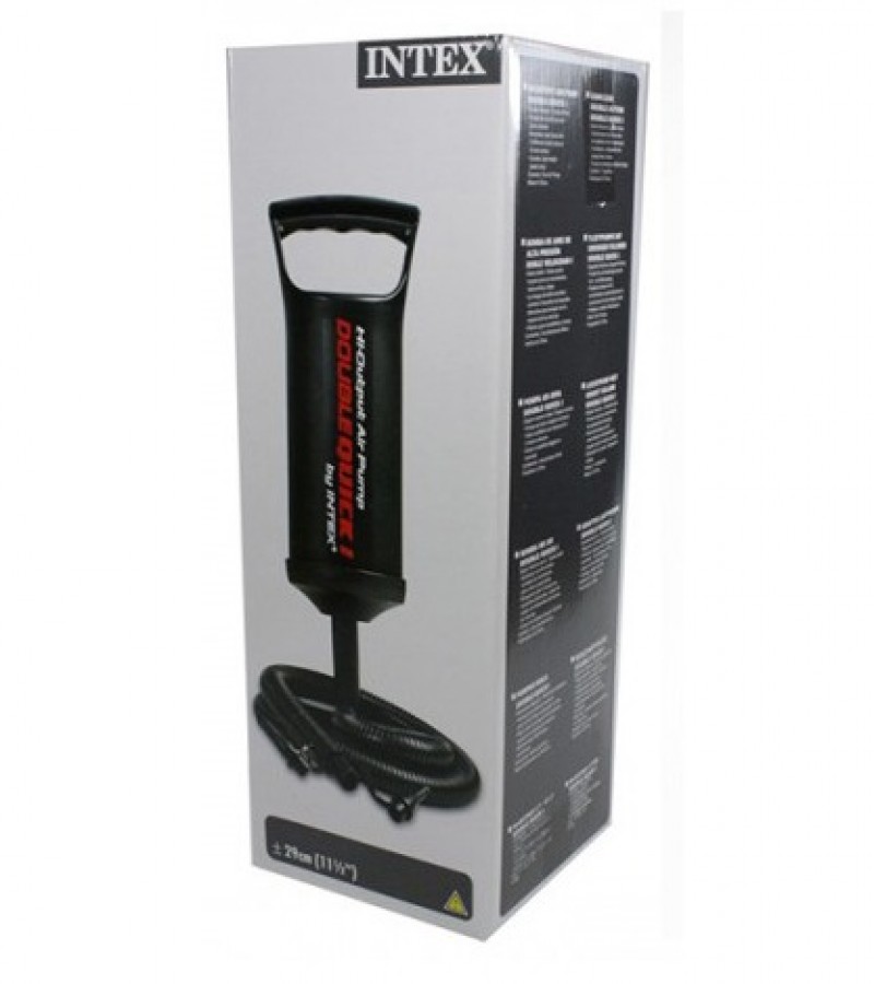 Intex Air Pump Double Quick 1 Hand Pump for Swimming Pools