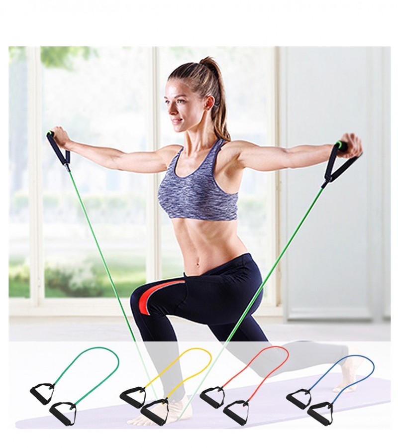 Single Loop Resistance Band Pull Rope Gym Yoga Fitness Band