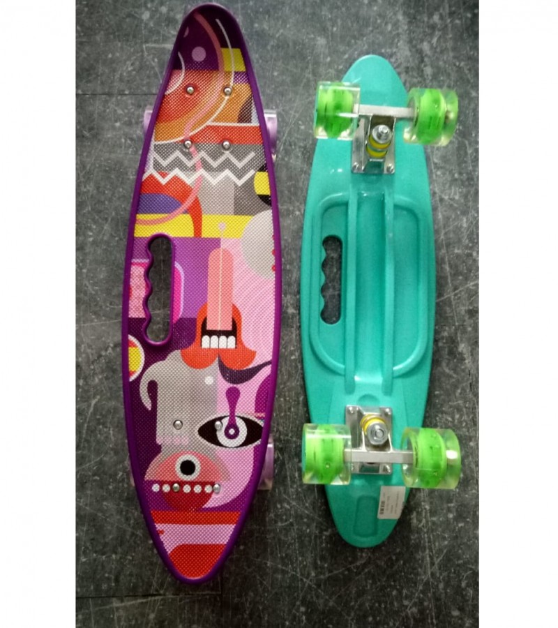 Skateboard Fiber Made 23 Inch - Light in Wheels